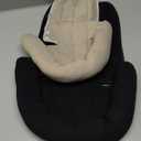 COOLBEBE Upgraded 2-in-1 Babybody Supports for Newborn Infant - Extra Soft Breathable Car Seat Insert Cushion Pad, Perfect for Carseat, Stroller, Swing, Bouncer, Black