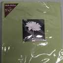 Fabric Frame Cover Photo Album 200 Pockets Hold 5x7 Photos, Sage Green