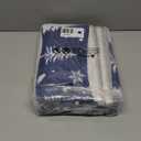 GarveeHome Blue 5x7 Area Rugs for Living Room, Washable Rug for Home Decor, Indoor Non Slip Carpet, Soft Low Pile Christmas Rug with Xmas Tree Reindeer Snowflake for Bedroom, Dining Room