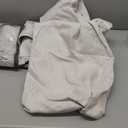 100% Blackout Shield Linen Blackout Curtains for Bedroom 96 Inches Long, Back Tab/Rod Pocket Living Room Drapes, Thermal Insulated Blackout Curtains 2 Panels Set, 50" W x 96" L, Beige