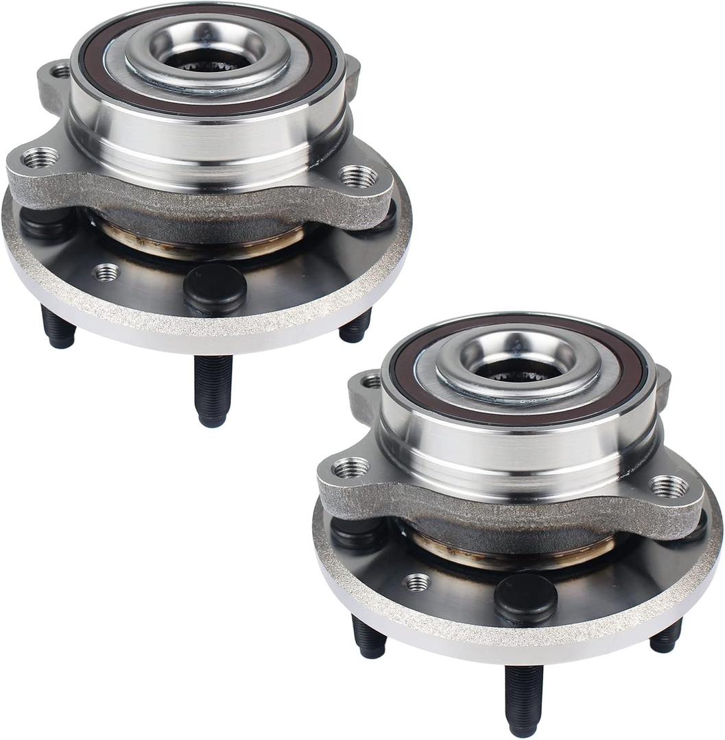 PAROD 513275 Pair Front/Rear Wheel Bearing Hub Assembly fit for 11-14 Ford Edge, 09-18 Flex, 13-18 Police Interceptor Sedan, 14-18 Police Sedan, 10-18 Taurus, 09-16 Lincoln MKS, 10-19 MKT, 11-15 MKX