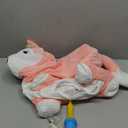 iPlay, iLearn Bouncy Pals Hopping Fox Horse, Toddler Girl Inflatable Bouncing Animal Hopper Toy, Outdoor Indoor Plush Ride on Bouncer, Baby Birthday Gift 18 Month 2 3 4 Year Old Kid - Fox