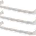 Kojem 2 x 240534901 & 1 x 240534701(Middle) Refrigerator Door Shelf Rack Bar Compatible with Frigidaire Kenmore Refrigerator Door Shelf Retainer Bar Replace for AP3214631 PS734936 948952 AP3214630