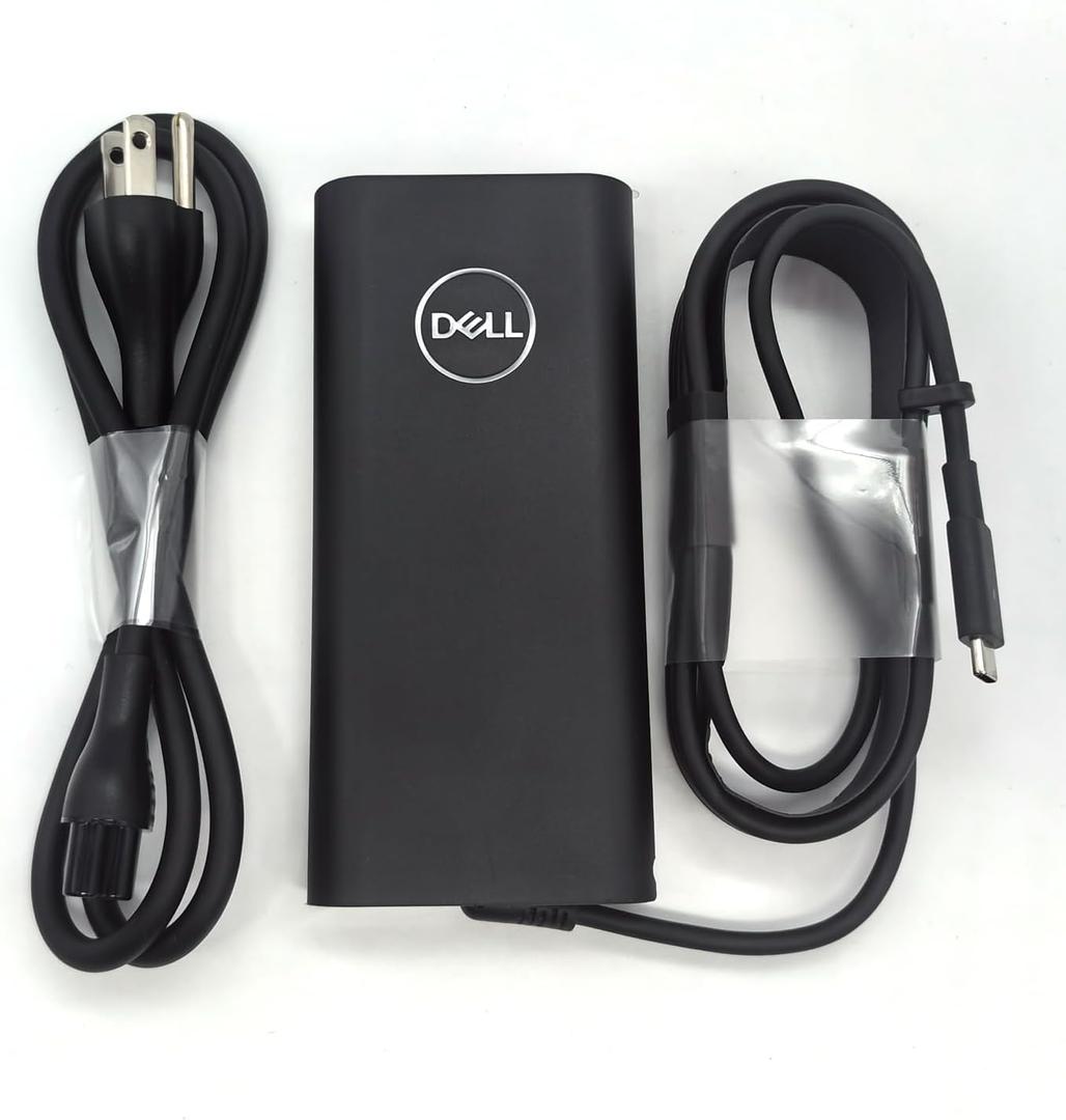 Dell Laptop Charger 130W USB C Type C AC Adapter,XPS 15 9500 9510 9520 XPS 17 9700 9710 9720 9730 AC Charger, Black, DA130PM170