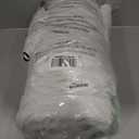 Bedsure Queen Comforter Set - 7 Pieces White Queen Bedding Set for All Seasons, Boho Contrasting Design Bed in a Bag with Comforter, Sheets, Pillowcases & Shams