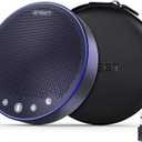 EMEET M3 Conference Speaker and Microphone, Zoom Certified Bluetooth Speakerphone with 4 AI Mics 360 Voice Pickup, 18H Talk Time, USB 2.0&Bluetooth 5.0 with Daisy Chain for 20 People for Zoom Teams