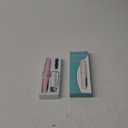 Heated Eyelash Curler - 2 in 1 Clip-Type, LED Display, 3 Temp Settings, USB Rechargeable, Natural Curling, 24H Long Lasting - Pink