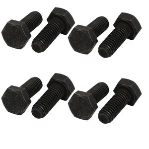 uxcell 8.8 Grade M8x20mm Full Threaded Left Hand Thread Hex Head Bolt 8pcs