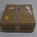 OAKOA Concrete Black Decorative Bowl for Home Decor - Black Fruit Bowl for Kitchen Counter - Black Bowl Decor - Modern Fruit Bowl Black - Centerpiece Bowl