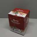 Jenaai 4 ft Christmas Inflatable Santa Claus Outdoor Decorations Climbing Hanging Santa Gift Bag with Build in LED Blow up Christmas Yard Decor for Xmas Porch Garden Lawn Vacation Indoor Outside