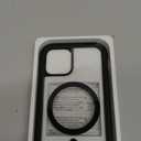 Miracase Magnetic for iPhone 12/12 Pro Case 6.1 inch, (Compatible with MagSafe) Upgrade Full-Body Clear Phone Bumper Case with Built-in 9H Tempered Glass Screen Protector, Magnetic Classic Black