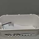 LUXEAR Suction Cup Shower Caddy - No Drilling Removable Shelf - Powerful Organizer Max Hold 22lbs - Waterproof Storage Basket for Bathroom & Kitchen