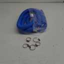 Pool Pump Hoses for Above Ground Pool - 1.25 x 41 Inch Hose Fit for In tex Pool Filter Pump 607 635 637, Replacement Tubes for Cole man 32mm Hoses, 3 Pcs & 5 Clamps