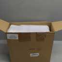 Aoriher 4 Pcs Crystal Glass Candy Jar Set with Lids Home Decorative Storage Jars for Apothecary, Bathroom, Kitchen, and Pantry, Ideal for Cotton Swabs and Jewelry(Large,Black)