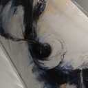 Suconvng Large Black And White Abstract Wall Art For Living Room Canvas Art Wall Decor Graffiti Abstract Wall Decor Print Picture For Bedroom Kitchen Office Home Wall Decoration 29 X 58 Inch