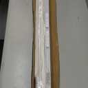 LazBlinds No Tools No Drill TDBU Cordless Roman Shades for Window, Thermal Insulated UV Blocking, 100% Blackout Fabric Blinds for Bedroom & Living Room, 38" W x 64" H, Blackout - White