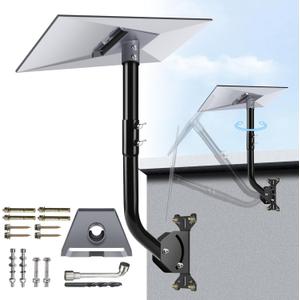 Gen 3 Starlink Mount, Adjustable Starlink Gen 3 Mount, Starlink Mounting Kit for Starlink Standard 4/4X/Gen 3-Include Starlink Gen 3 Pipe Adapter