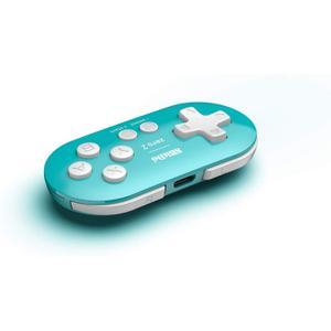 8Bitdo Zero 2 Bluetooth Gamepad Keychain Sized Mini Controller for Switch, Windows, Android, macOS & Raspberry Pi(Turquoise Edition)