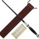 Magic Wizard Wand Resin Witch Sorcerer Wands for Kids Cosplay Party Halloween Costume Accessories, Conical
