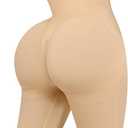 SHAPELLX Shapewear For Women Tummy Control High Waisted Body Shaper Shorts Butt Lifting Shapewear Higher Power Panties (Small, A)6-freshly brown)