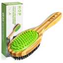 Short Hair Dog Brush for Detangling and Shedding Coats, Silicone Pet Brushing Comb, Massage, Blood Circulation, Gentle on Sensitive Skin, Gift for Dog Lovers