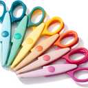 Mr. Pen Craft Scissors - Decorative Edge, 6 Pack, Zig Zag, Scrapbooking, Fancy, Pattern, Design (Sunny Meadows)