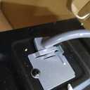 SAMSUNG 1.1 Cu Ft Smart SLIM Over the Range Microwave Oven w/ 550 CFM Hood Vent, Wi-Fi, Voice Control, LED Light Bar, Sensor Cook, 1100 Watt, ME11A7710DS/AA, Fingerprint Resistant Stainless Steel