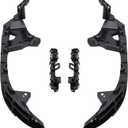 71190-T2A-A01 71140-T2A-A01 Headlight & Bumper Bracket Compatible with 2013-2017 Honda Accord Left and Right Side Mount Support Retainer Kit 4Pcs Replace 71198-T2A-A01 71193-T2A-A01