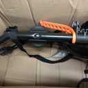 Sports Deluxe 2-Bike Trunk Mount Rack, Model SY-Trunk-BR, Black + Orange up to 70lbs Load (Trunk Bike Rack)
