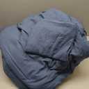 Love's cabin Navy Blue Full Comforter Set, 3-Piece Prewashed Bed Set with 1 Comforter (79 x 90 in) & 2 Pillowcases, Lightweight & Breathable for All Seasons | Soft, Breathable, Lightweight, Comfortable