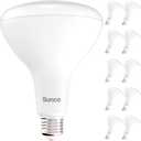 Sunco 10 Pack BR40 LED Light Bulbs, Indoor Flood Light, 3000K Warm White, Dimmable, 100W Equivalent 17W, 1400 LM, E26 Base, Recessed Can Light, High Lumen, Flicker-Free - UL & Energy Star