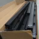 California King Bed Frames, 20 Inch Heavy Duty Metal Platform Support Up to 3000 lbs with Steel Slat, No Box Spring Needed, Easy Assembly, Noise Free, Black