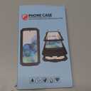 Lunivop Case Compatibility with iPhone 15 Pro Max Case 6.7 '' 2023 Heavy Duty Protection Dustproof Rugged Military Grade Metal Built in Screen Protector Kickstand Phone case (15Pro Max Red)