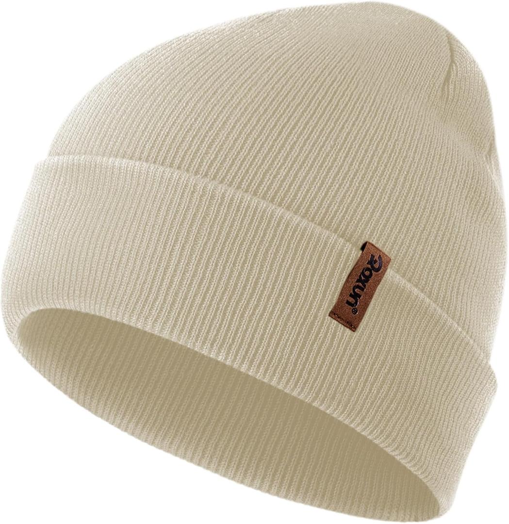 ROXUN Beanie for Men/Women Winter Hat Knit Cuffed Soft Warm Unisex Skull Stocking Cap