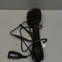 REVLON One-Step Hair Dryer and Styler, All-in-One Detangling and Straightener Brush for Salon-Quality Smooth, Straight Hair, More Shine and Less Frizz, Black (Pack of 1)