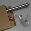 Paper Towel Holder Stand with Sturdy Base Fits Standard and Jumbo Sized Paper Towel, Paper Towel Holder Countertop (Gold)