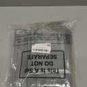 Boao 6 Pieces Mesh Makeup Bags Mesh Cosmetic Bag Portable Travel Organizing Zipper Pouch Toiletries Makeup Pouches for Home Office Travel Accessories(Gray)