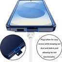 for Samsung Galaxy S26 Ultra Case [Shockproof] [3-Layer][Military-Grade] Full Body Protection Rugged Heavy Duty Cover Case for Galaxy S26 Ultra 5G,Dark Blue