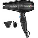 BaBylissPRO Nano Titanium Italian Portofino Hair Dryer - Professional 2000 Watt Blow Dryer (Black)