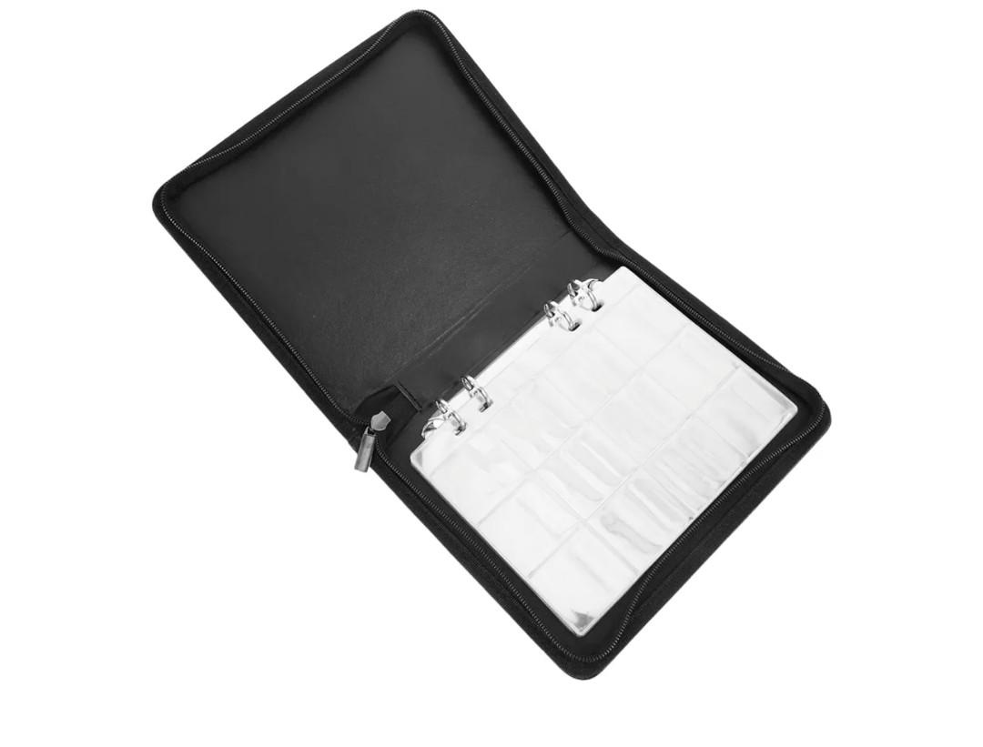 GANAZONO 240grids Coin Collection Album Commemorative Coin Book Portable Storage Organizer for Pennies Quarters Tokens