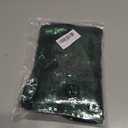Sequin Cami Top Square Neck Sparkly Tank Top Sleeveless Party Camisole Shirts (Green, L)