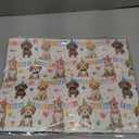 Innovoscape Dog Birthday Gift Bag Cute Dog Gift Bag with Tissue Paper and Card Pet Party Birthday Wrapping Bags for Men Women Boys Kids Dachshund Pet Lovers Cute Puppy Bday Party Decorations Supplies