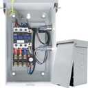 7.2 Hp Single Phase Magnetic Motor Starter, 220-240V 5.3kW 14-22 Amp Magnetic Switch for Motors, Ample Wiring Space NEMA 3R Rated Motor Starters for Indoor/Outdoor Use
