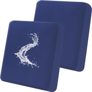 Smiry Waterproof Couch Cushion Covers, Stretch Washable Sofa Cushion Cover, Soft Sofa Slipcover Elastic Non-Slip Furniture Protector for Pets, Kid (2 Pack, Navy)