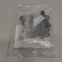 QCAA Deco Sliding Barrel Bolt Durable Steel Constuction, 2-1/2'', Black Coated, 2 Pack, Made in Taiwan