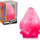 Fidget Toys Stress Cube, Cube Squishies Anxiety Stress Relief, Ice Squishy Stress Cube-Drop Malt Sugar Balls, Sensory Toys for Kids with Autism, Fidgets for Classroom Prize Toys (1pack Pink)