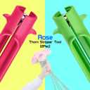 (2 pcs) Professional Rose Thorn Stripper Tool, Garden Claws Rose Thorn Remover with Ergonomic Handle, Safe & Quick Flower De-Thorner for Gardeners, Florists to Strip Thorns from Roses