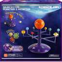 Science Can Solar System for Kids, Talking Astronomy Solar System Model Kit, Planetarium Projector with 8 Planets STEM Space Toys for 3 4 5+ Years Old Boys Girls (Purple)