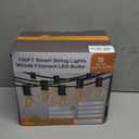 XMCOSY+ Smart Outdoor String Lights, 150Ft G40 Globe Patio Lights with 75 LED Bulbs, WiFi & APP Control, Work with Alexa, Extendable Waterproof Dimmable LED String Lights for Outside, Porch, Cafe