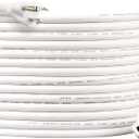 Amazon Basics Extension Cord, 25 Ft, 3 Prong Outlet Extender, Indoor Extension Cord, 13 Amps, 125V, White